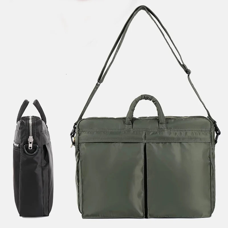 SS Japanese Style Classic Men Crossbody Bag Oversized Fanny Pack Waterproof Nylon Cloth Single Shoulder Sling Bags 241204