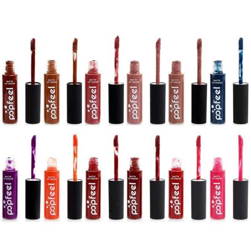 New Matte Lipstick for Women Sexy Brand Lips Color Cosmetics Waterproof Lipstick Long Lasting Miss Rose Lip stick Nude MakeupXJ241205