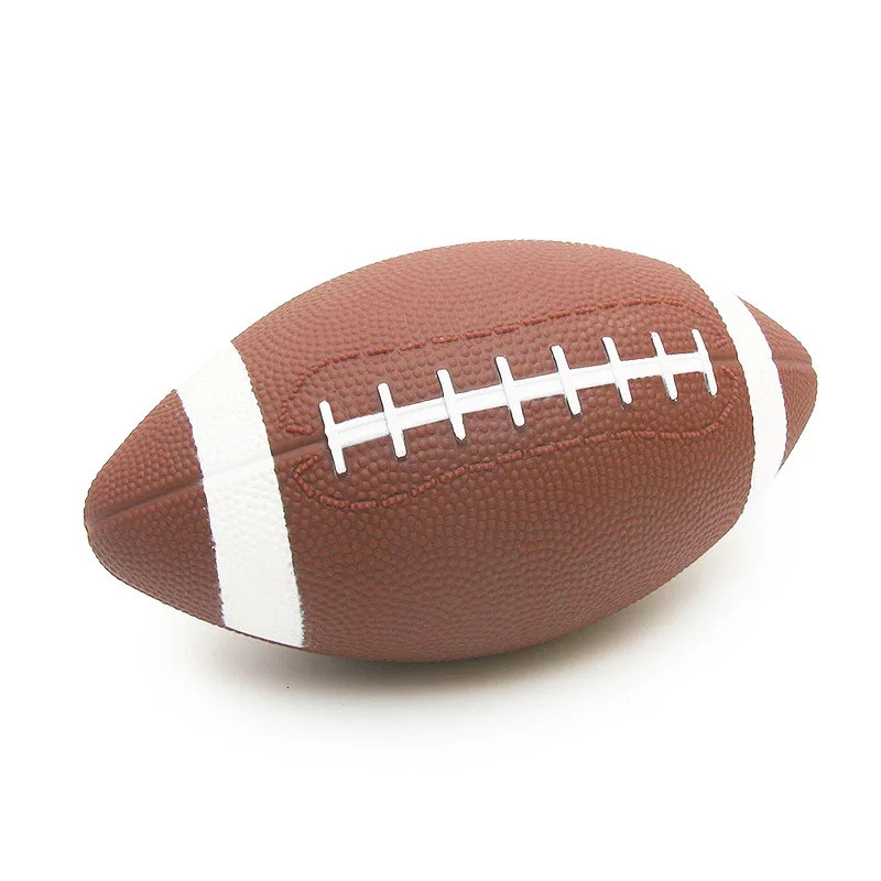 1Pc 17cm21cm No.3 American Rugby Sports Football Soccer Youth Inflatable Ball Toy Toddler Team Game Teaching Ball Small Rugby 241204