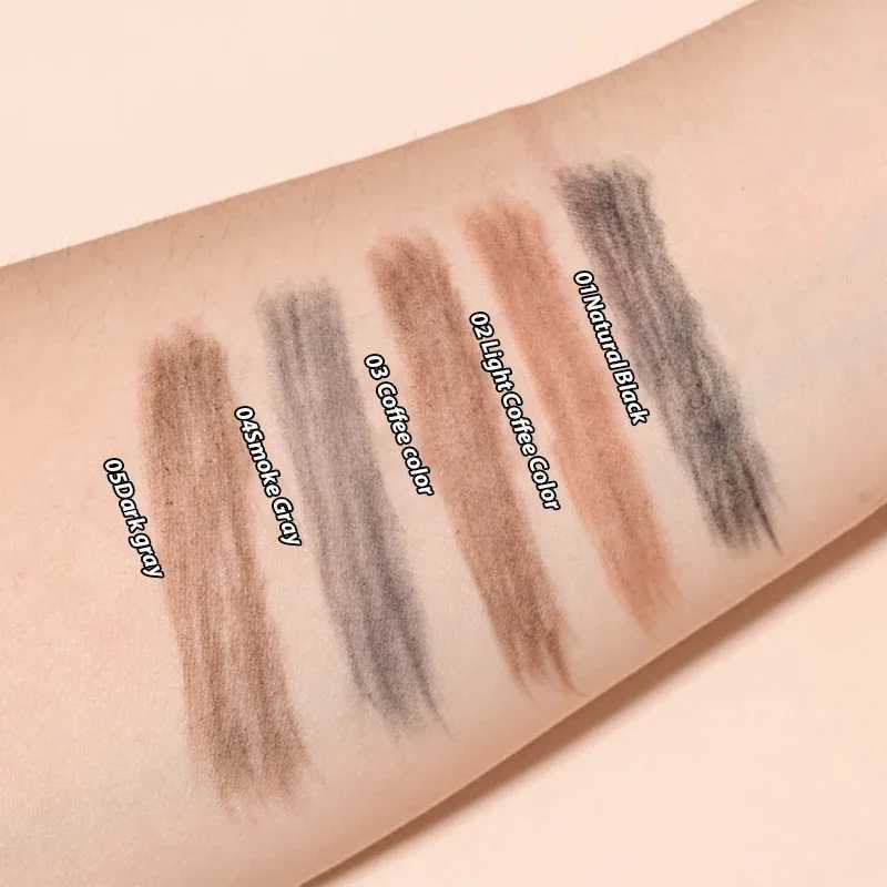 5 colors double-sided eyebrow pencil waterproof durable rotating triangular eyebrow pencil W241205