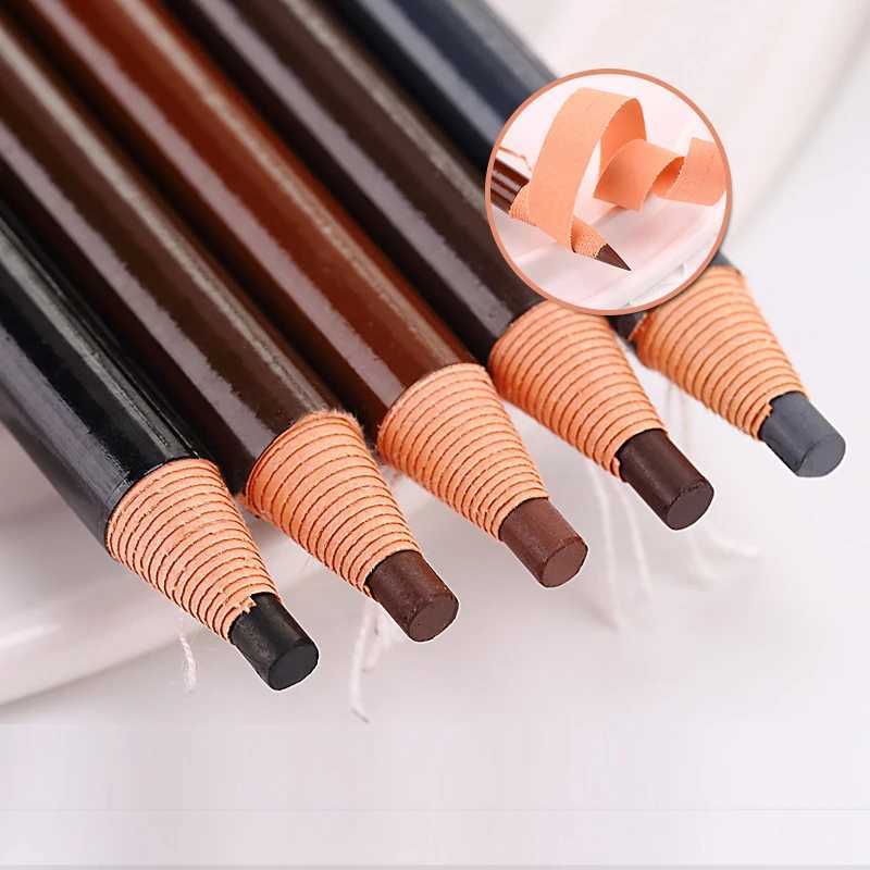 0 eyebrow pencils suitable for makeup coloring waterproof cosmetics cheap pencils black brown and wholesale natural beauty productsW241205