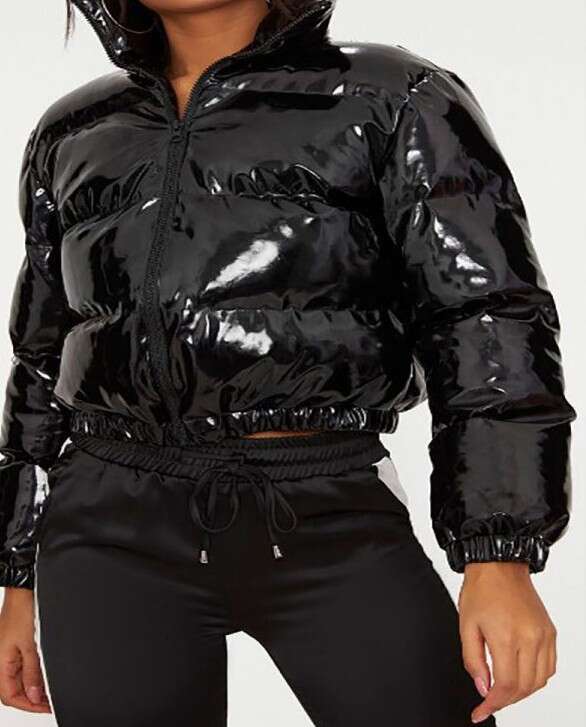 women's shiny bread down cotton jacket, popular item, 2024 new casual versatile fashion clothing