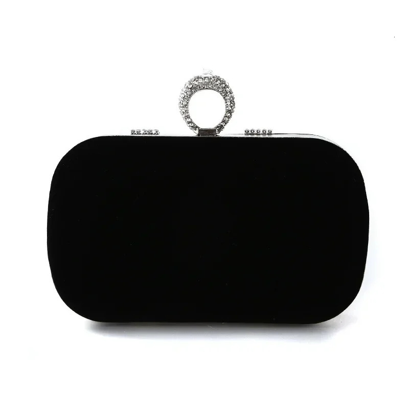 y Women Evening Bags Diamond Clutch Bag Party Diamonds Lady Black Red Chain Shoulder Handbags for Purse 241204