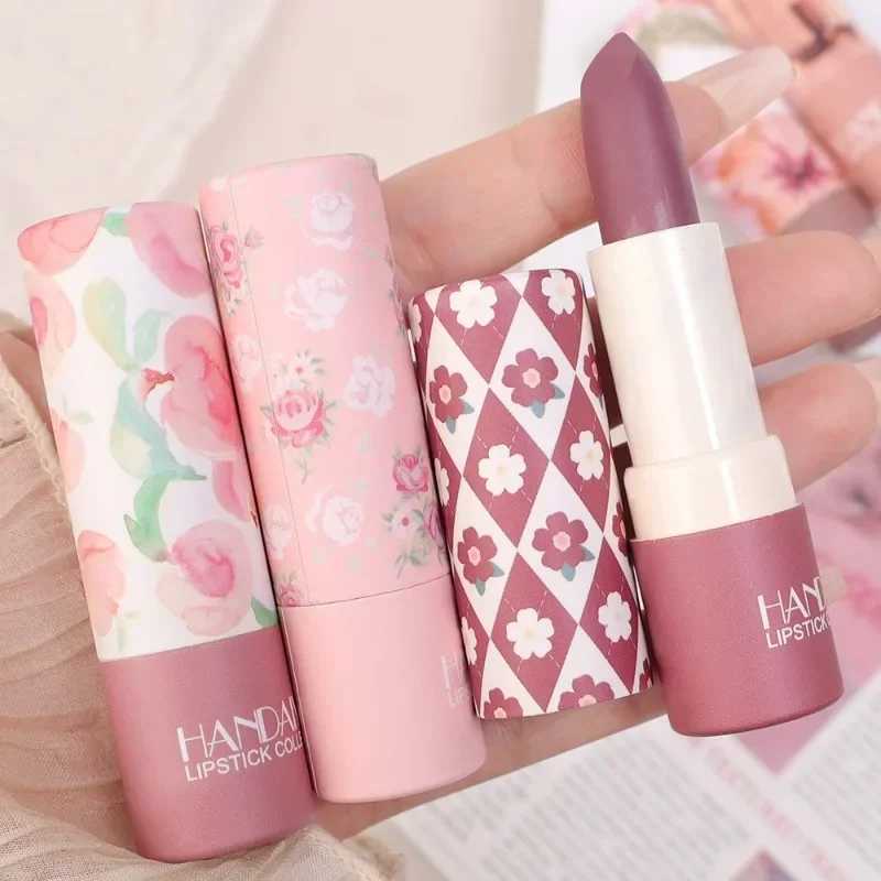 Waterproof Nude Lipstick 8 Colors Non-Stick Cup Velvet Moisture Matte Lip Tint Professional Lasting Velvet Lips Makeup CosmeticXJ241205