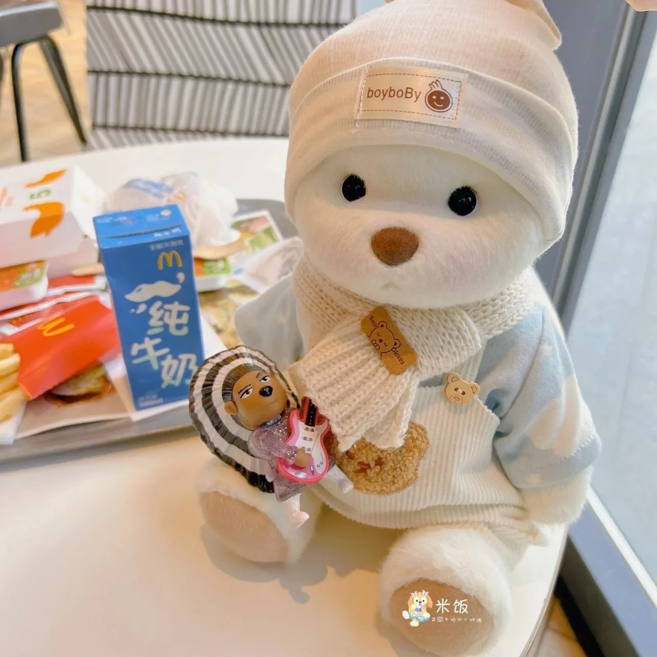 30cm Handmade Teddy Bear Plush Toy Cute Changing Clothes Stuffed Little Brown Bear Plushie Doll Children Toys Christmas Gift 241204