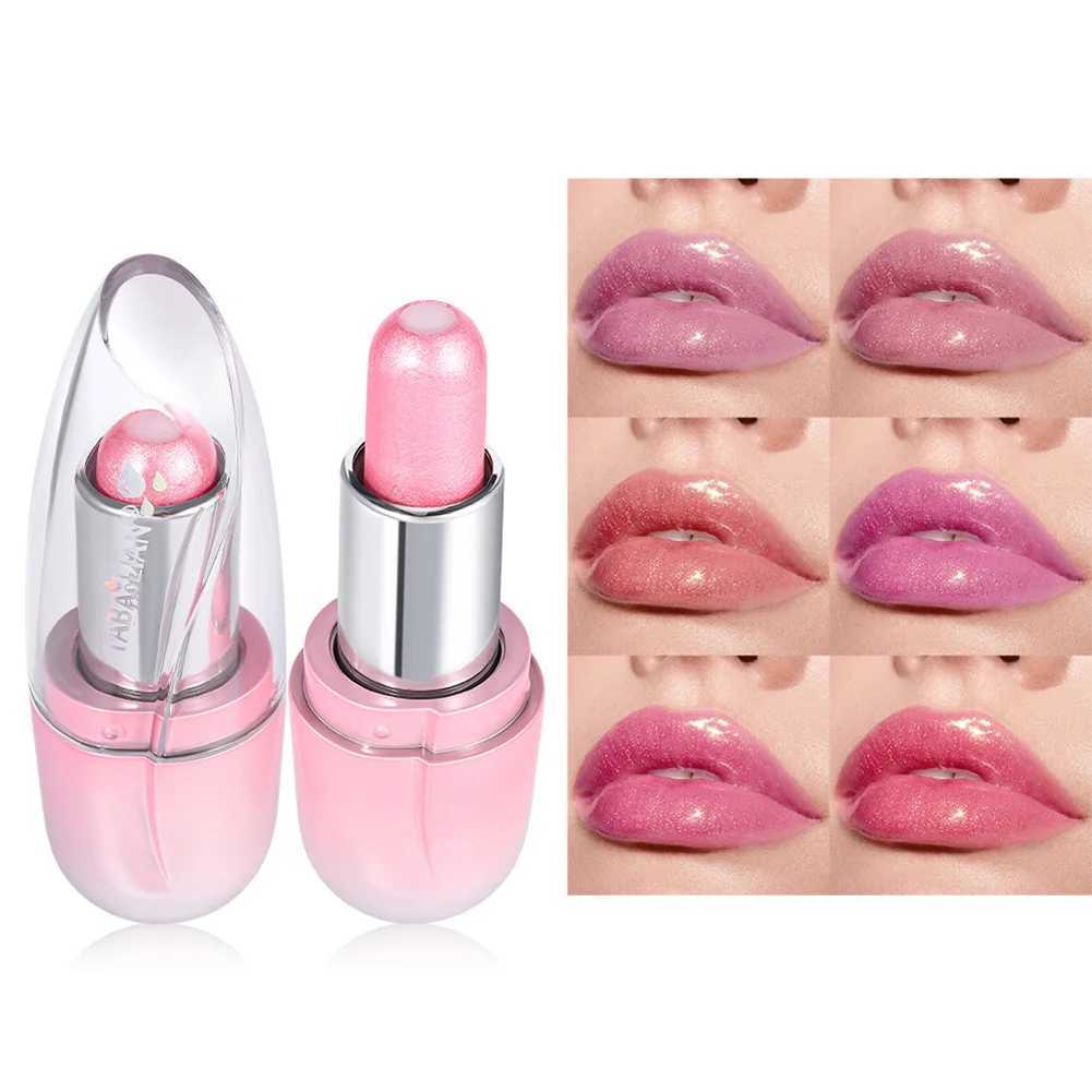 6 Colors Pearlescent Mirror Jelly Lipstick Waterproof Long Lasting Matte Velvet Shiny Sand Lip Stick Balm Makeup CosmeticsXJ241205