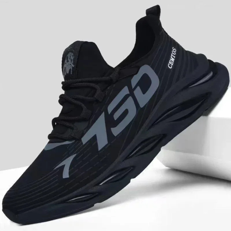 men's casual versatile fashionable sports breathable running shoes, outdoor walking training tennis shoes
