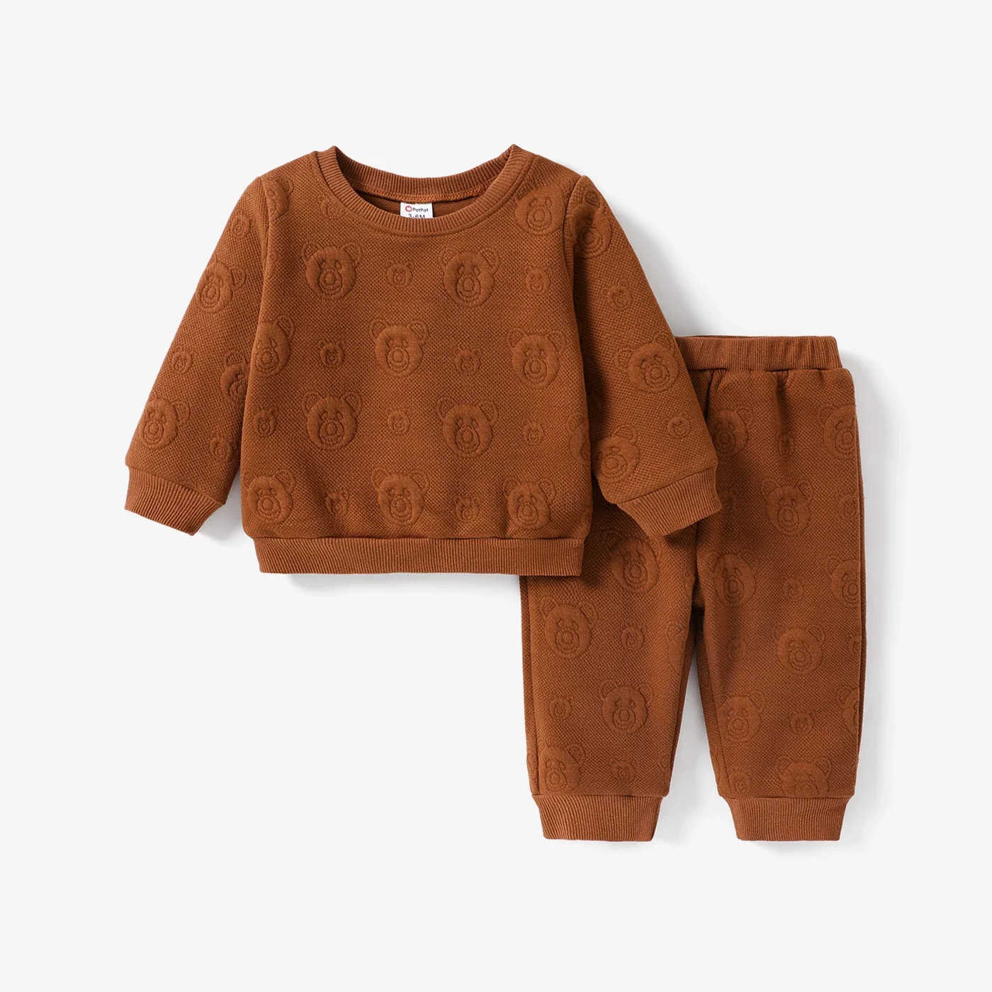 2pcs Baby Boy Animal Pattern Casual Set Season Soft and Comfortable Perfect for Outings and Daily Wear Basic SleXJ241205