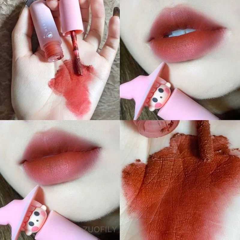 Playful Witch Soft Mist Lip Glaze Not Easy Fade Matte Blue Green Lipgloss Waterproof Long Lasting Nude Lipstick Makeup CosmeticsXJ241205