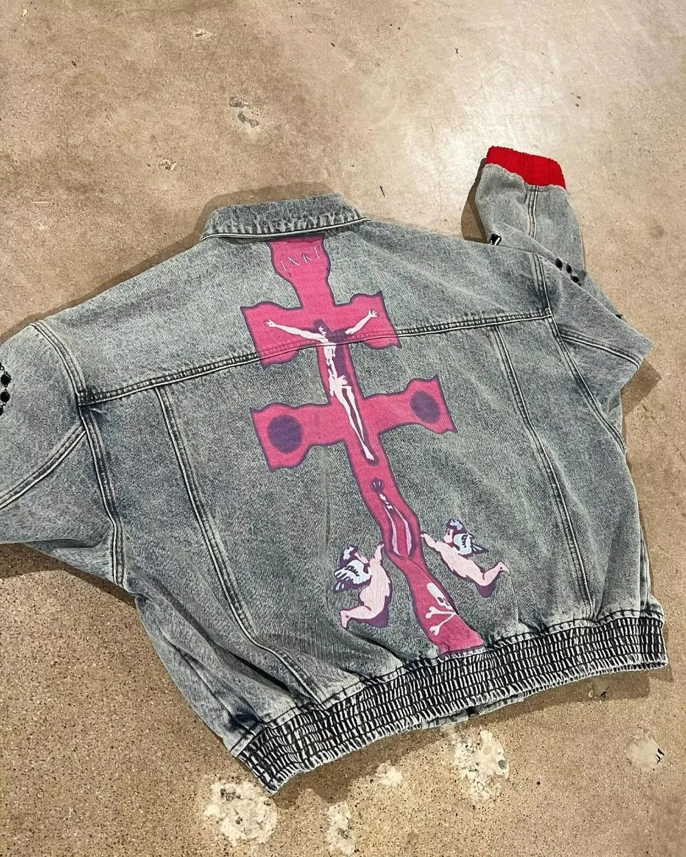 American Fashion Letter Embroidered Denim Baseball Uniform Mens Womens Y2K Punk Hip Hop Street Fashion Casual Couple Jacket 241205