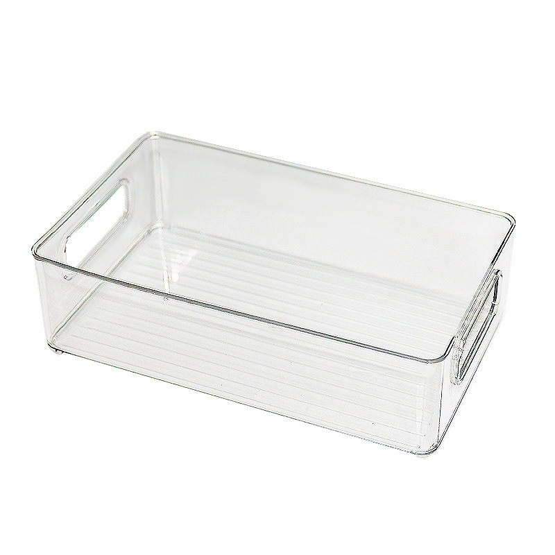 Desktop Storage Box Cosmetic Mask Skincare Organiser Plastic Transparent Household Kitchen Miscellaneous Storage Boxes