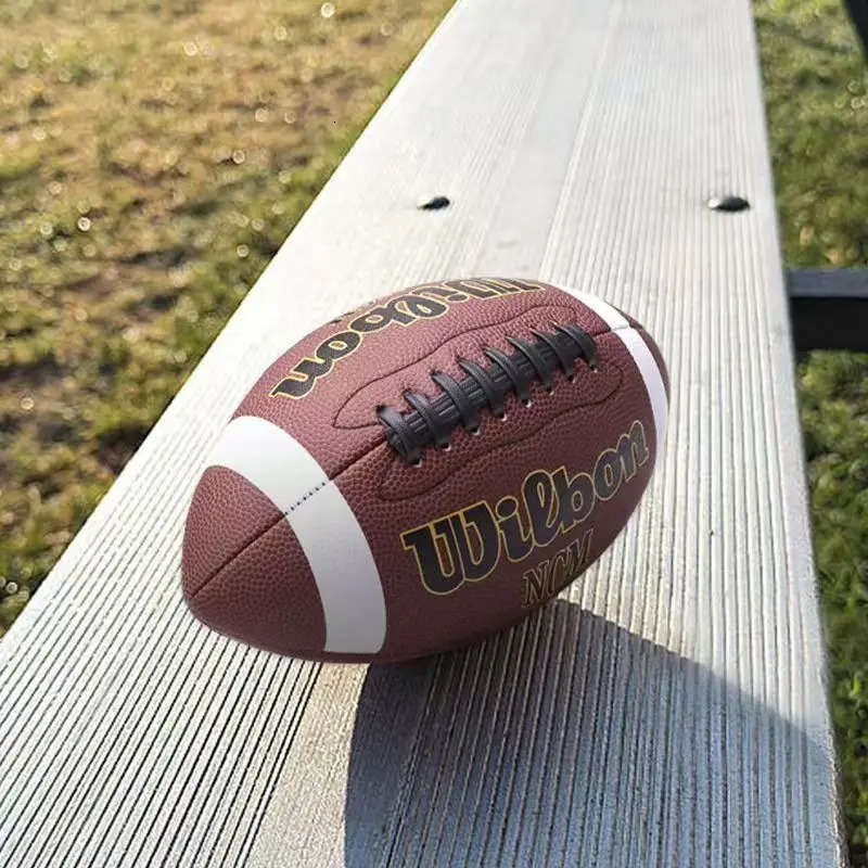 American Football Soccer Rugby Association Football Footy Ball Size 3 6 9 Sports Football Adult Kid Group Training Game Supplies 241204