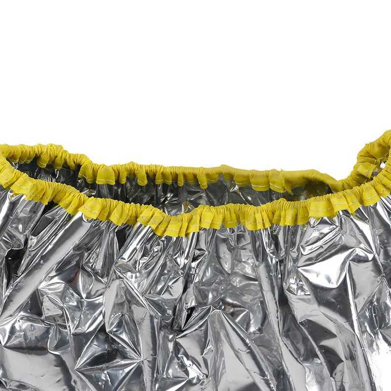 Profional One-off Shower C Heat Insulation Aluminum Foil Hat Elastic Portable Bathing C For Women Hair Salon BathroomXJ241205