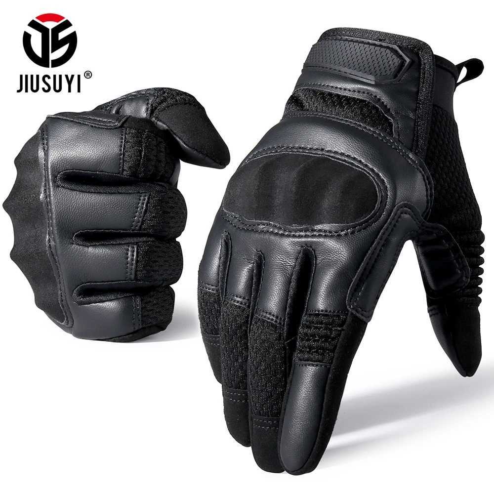 Tactical full finger gloves athlete airsoft combat outdoor hunting touch screen anti slip hard protective equipment for men W241204
