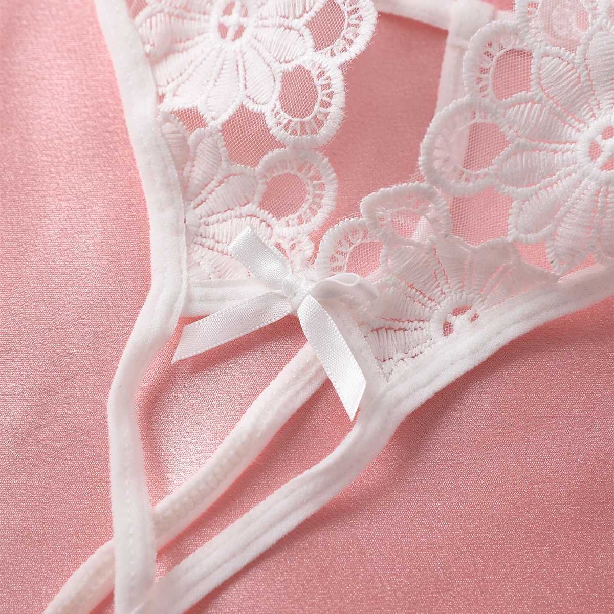 Sexy Women Bra Panties Set Crop Top Seamless Underwear Fitness Bra One-piece Transparent Female Lingerie Set Intimates TightXJ241205