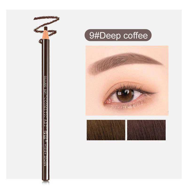 Eyebrow Pencil Waterproof Eyebrow Pencil Coloring Tattoo Template Natural Durable Cosmetics Eyebrow Lining Pencil W241205