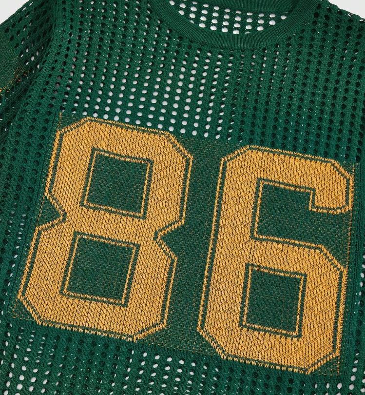 Y2K retro jersey quick drying breathable mesh Tshirt mens street college sportswear oversized unisex football training suit 240813