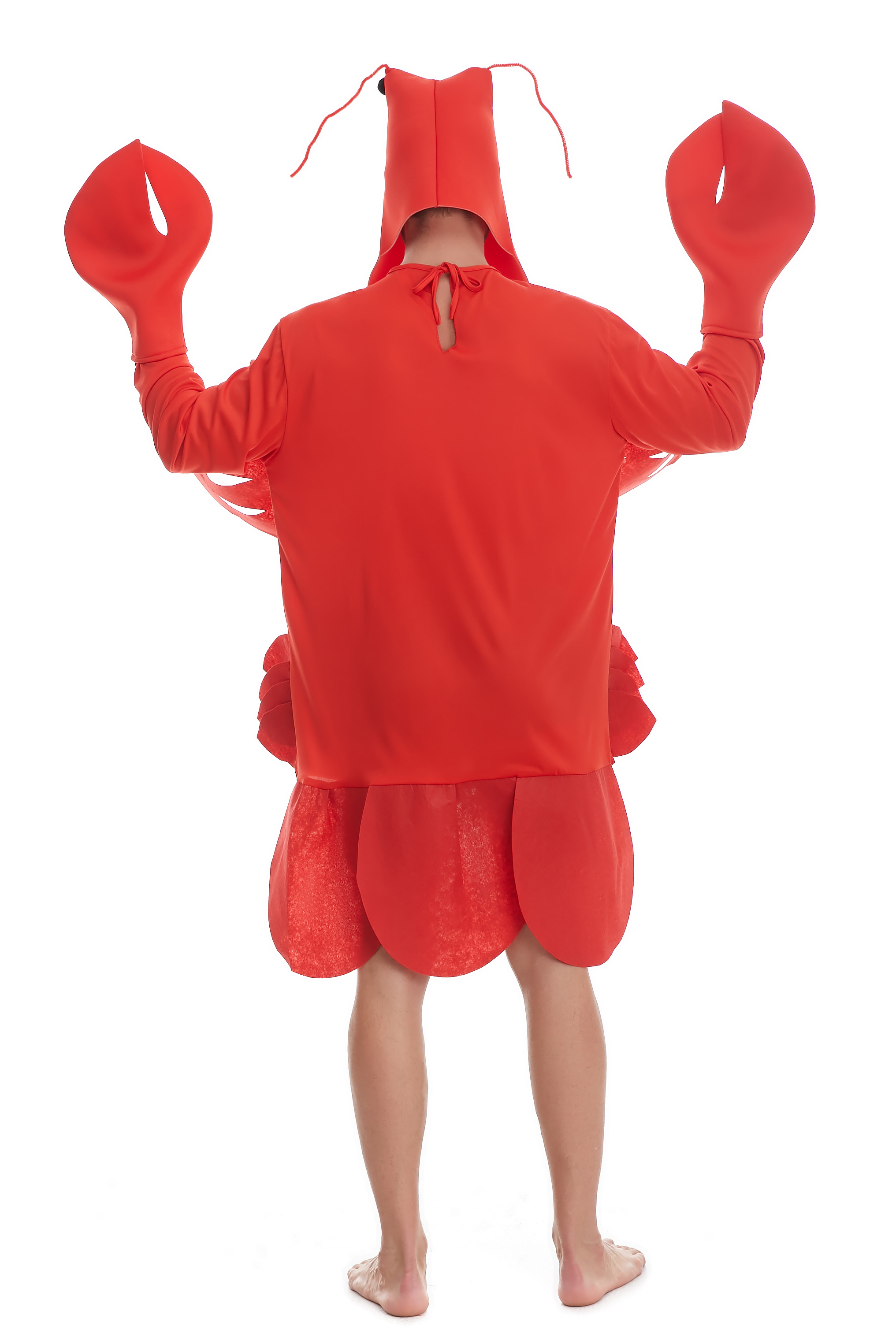 Stylish 3 Piece Costume with Lobster Design - Perfect for Fancy Dress Events