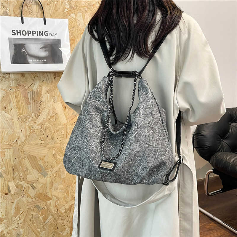 Hobo Bag Women Fashion Large Capacity Shoulder Crossbody Bag High End Casual Tote 241205