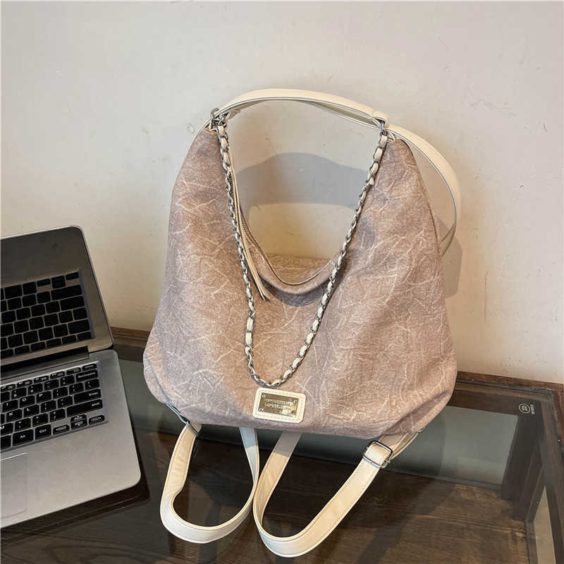 Hobo Bag Women Fashion Large Capacity Shoulder Crossbody Bag High End Casual Tote 241205