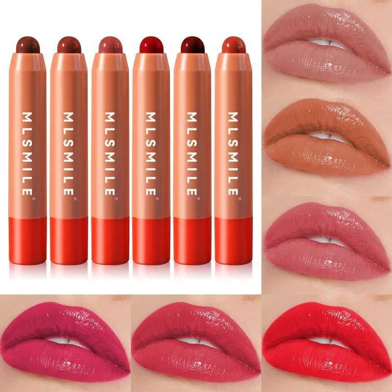 6 Colors Lipstick Pen Waterproof Long-Lasting Natural Shine Moisturizing Non-stick Perfect Sexy Lip Gloss Women MakeupXJ241205