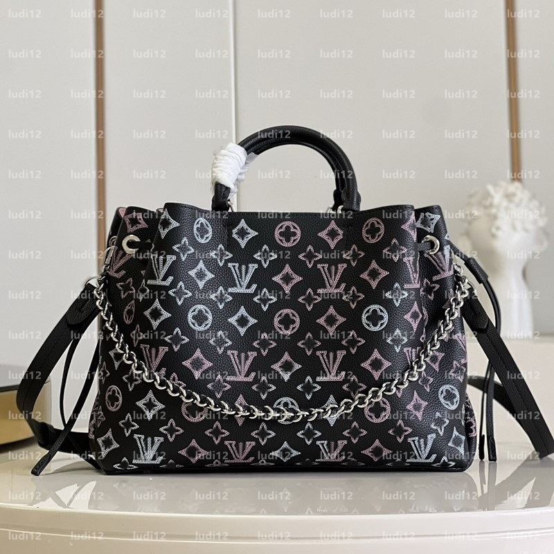 10a designer bag bella bag Womens crossbody shoulder bag Original handbag fashion leather chain bag Perforated flowers letter shopping bag luxury tote wallet