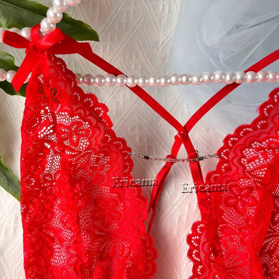 Sexy Lingerie Woman Lace Transparent Underwear Brief Sets Delicate Bra Panties Erotic Sets Lingerie Set Erotic UnderwearXJ241205