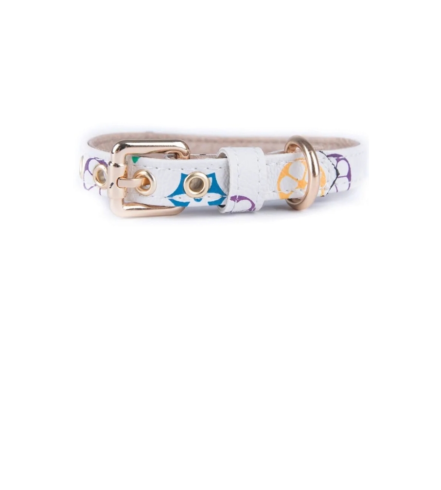 1 Set Dog Collars Leash Classic Presbya Designer Letters Pattern Print Leashes PU Leather Fashion Ca 0103 0110I