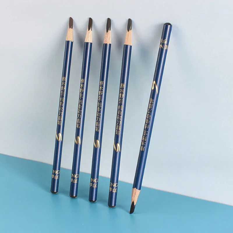 Hard microbead eyebrow pencil natural waterproof wild eyebrows durable and long-lasting W241205