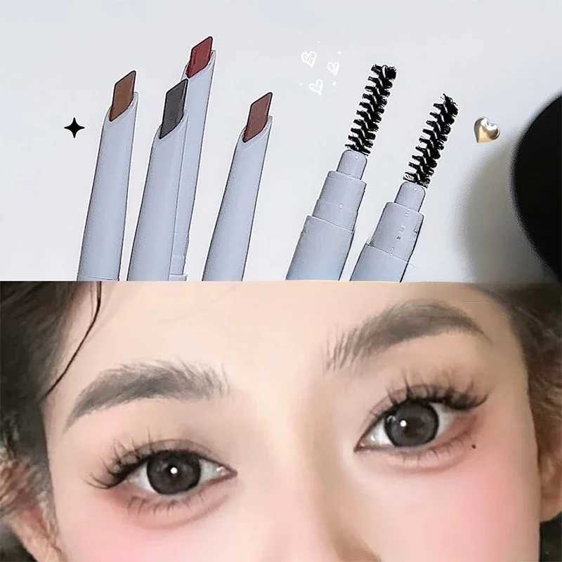 2-inch Eyebrow Pencil Professional Womens Makeup 4-color Waterproof Eyebrow Tattoo Brush Durable Eyebrow Pen W241205
