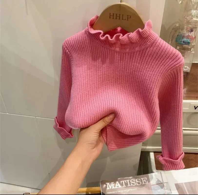 Preschool Knitted Sweater Newborn Knitted 0-7Y Autumn New Baby Boys and Girls Clothing Baby Sweater Long Sleeve Cotton Baby Zipper Top W241205