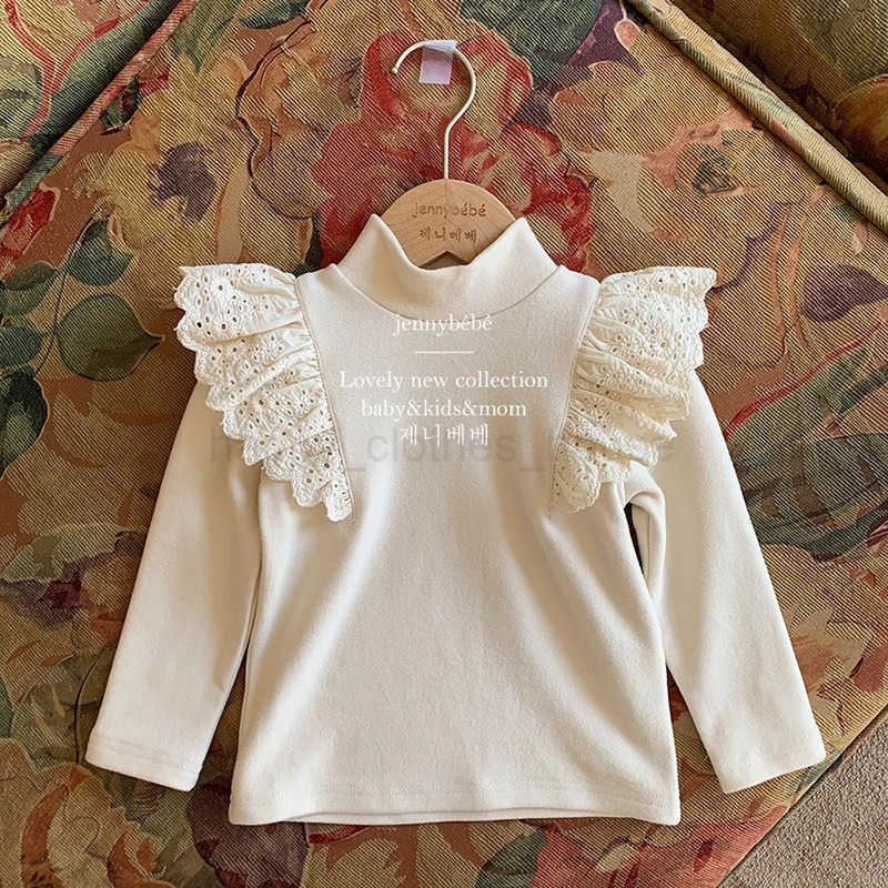 2024 New Autumn Korean Sle Toddler Baby Girls Clothing Set Long Sleeved Cotton T-shirt+Corduroy Jumpsuit Children Clothes SuitXJ241205