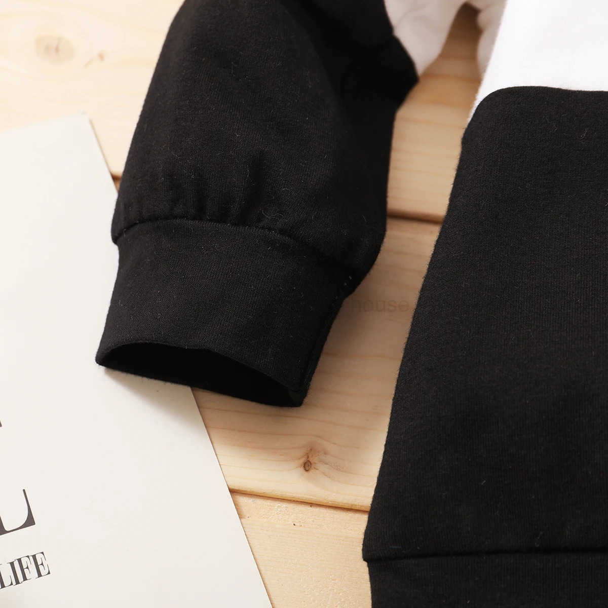 2PCS Toddler Baby Boy Clothes Set Long Sleeve Color Block Top+Pant Fashion Spring Autumn Outfit Sportswear Set for 3-24 MonthsXJ241205