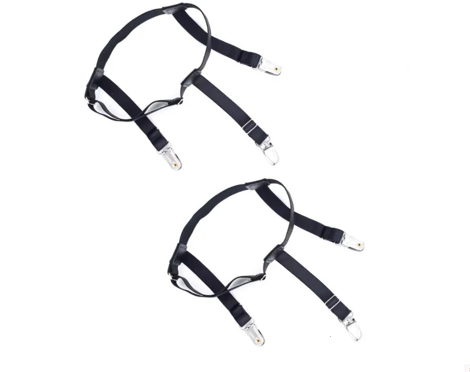 Adjustable Shirt Holder Stays Elastic Men Suspenders Gentleman Leg Braces Business Tirantes Uniform Suspender Stay Present 241122