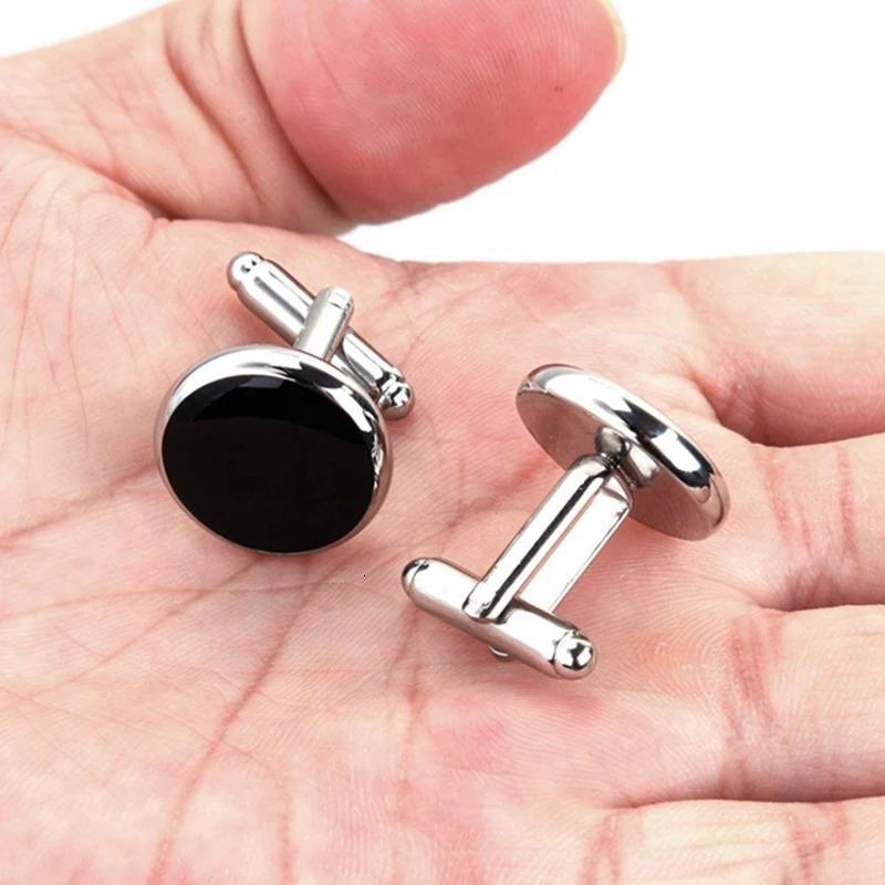 Cufflinks and Studs Set for Tuxedo Shirts Business Wedding 2 Cufflinks and 6 Studs 241204