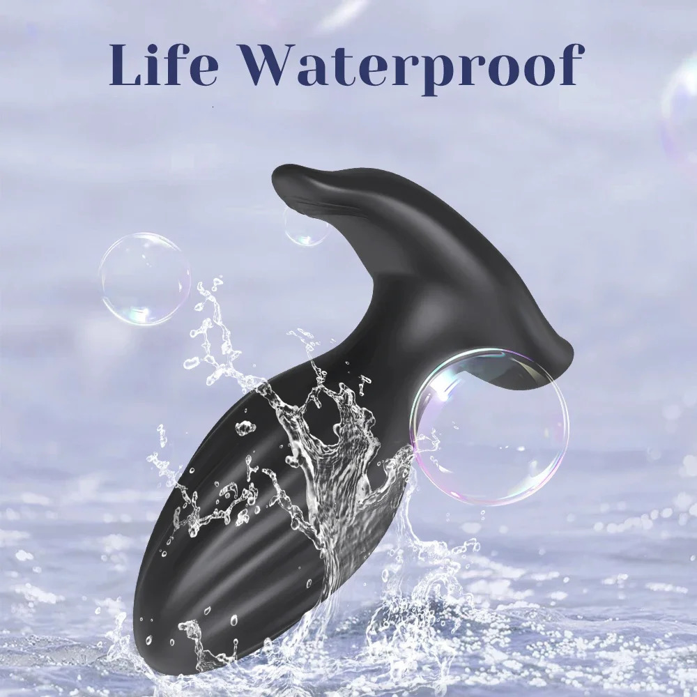 APP Control Anal Vibrator Male Rotation Prostate Massager Wireless Remote Men Ass Butt Plug Vibrating Adult Sex Toys for Woman 241205