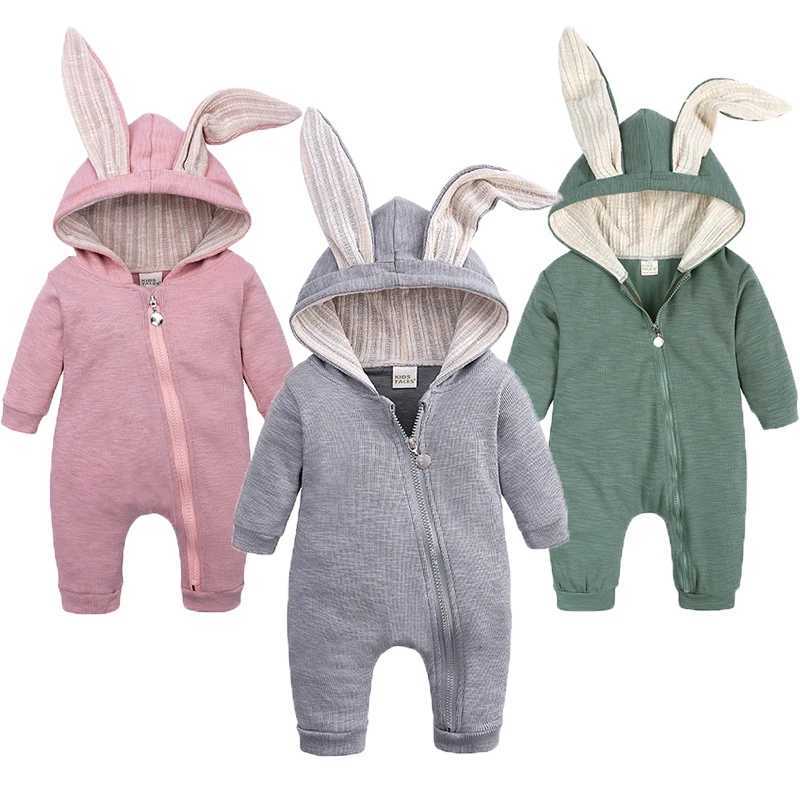 Pajamas 0 to 18 Months Autumn Newborn Infant Baby Boys Girls Romper Playsuit Overalls Cotton Long Sleeve Baby Jumpsuit Newborn Clothes H241205