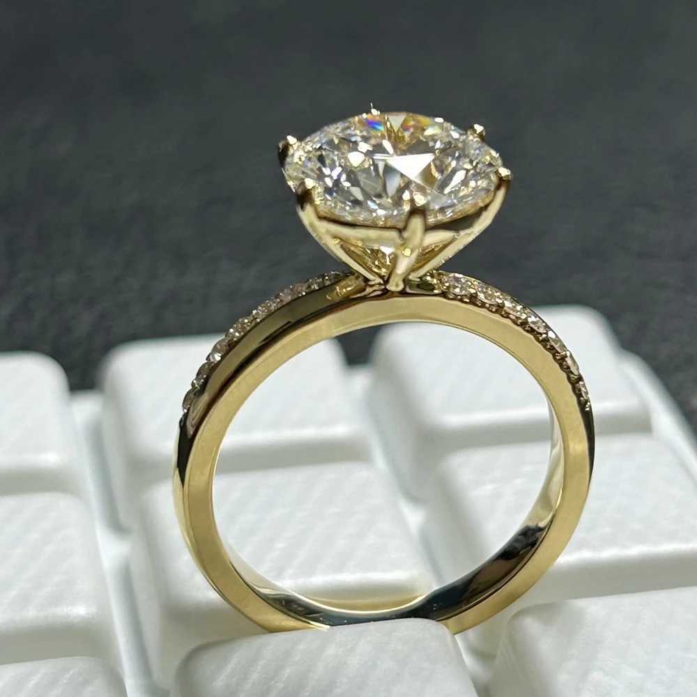 Meisidian D VS1 Laboratory Diamond IGI Certificate 18K Gold 3-carat Diamond Womens Ring W241205