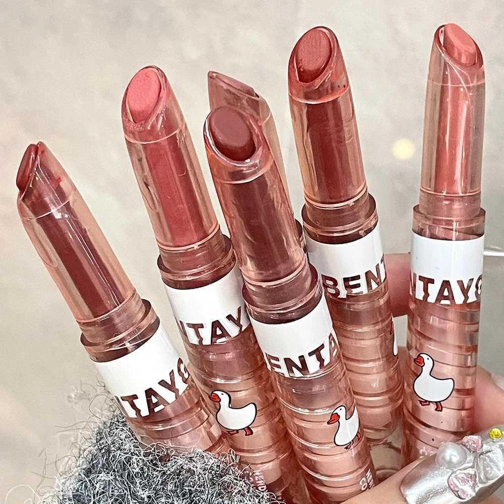 Smoothing Lipstick Pencil Nude Red Matte Solid Lip Gloss Highly Pigmented Lip Pen Longwear Lip Tinted Balm Cream CosmeticXJ241205