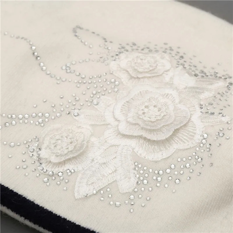 Xthree Womens Winter Beanies Hat Womens Shiny Rhinestone Cashmere Wool Knitted Hat Womens Winter Hat Fur Pom 241205