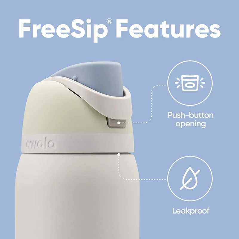 Owala Cup vacuum cup Flasks Thermoses water bottle hot drinks hot water kettle stainless steel hot cup original hot and cold coffee X241205