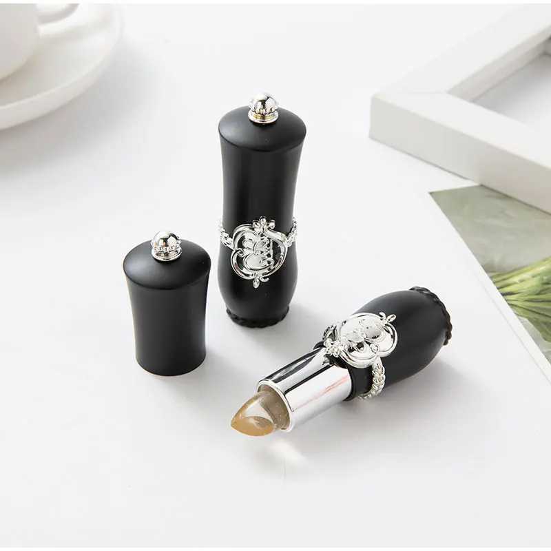 Flower Jelly Lipstick Set Temperature Change Moisturizer Flower Lipglaze Long Lasting Lip Balm Magic Color Change Lip GlossXJ241205