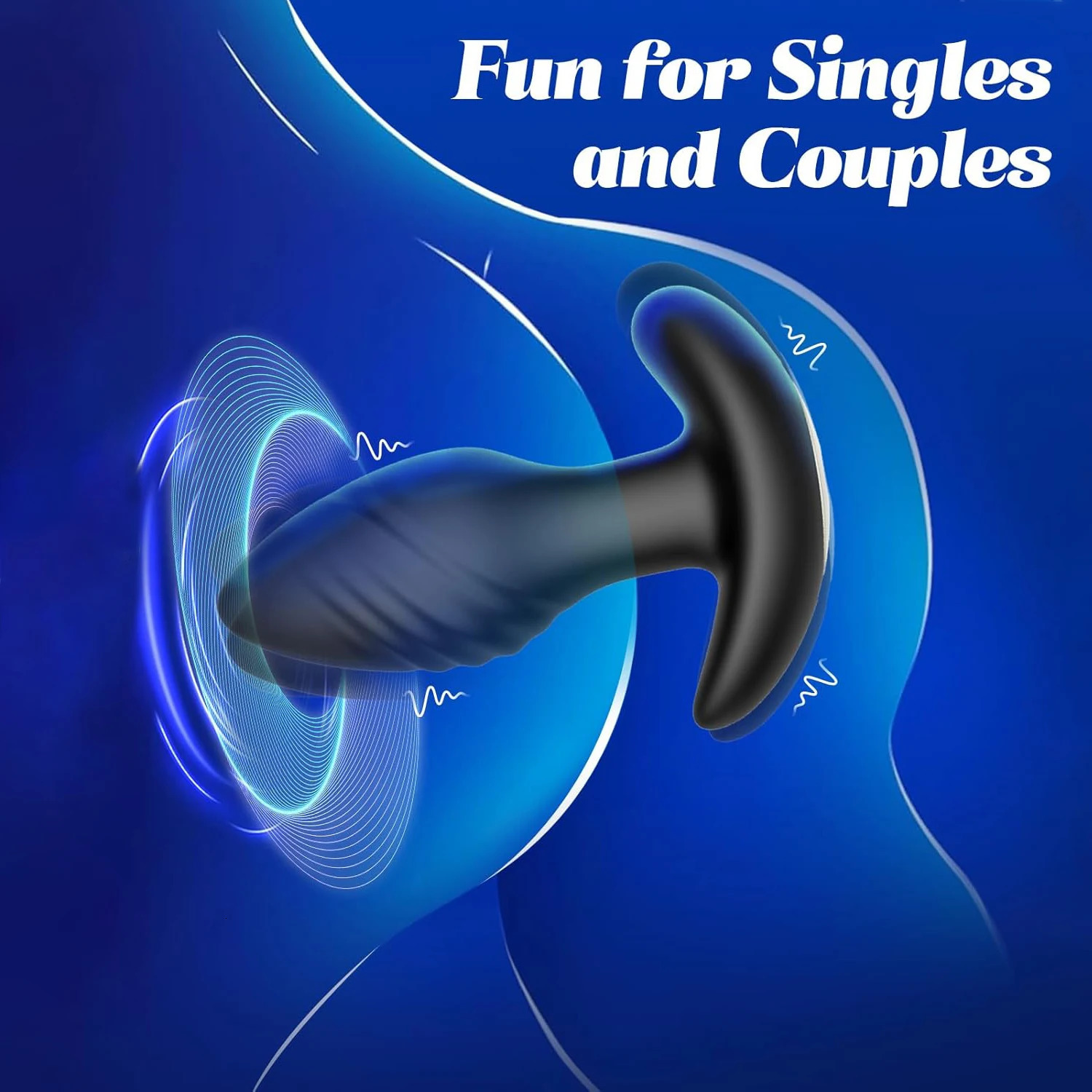 APP Control Anal Vibrator for Men Prostate Massager Wireless Bluetooth Rotation Butt Plugs Vibrating Sex Toys for Women Male Gay 241205