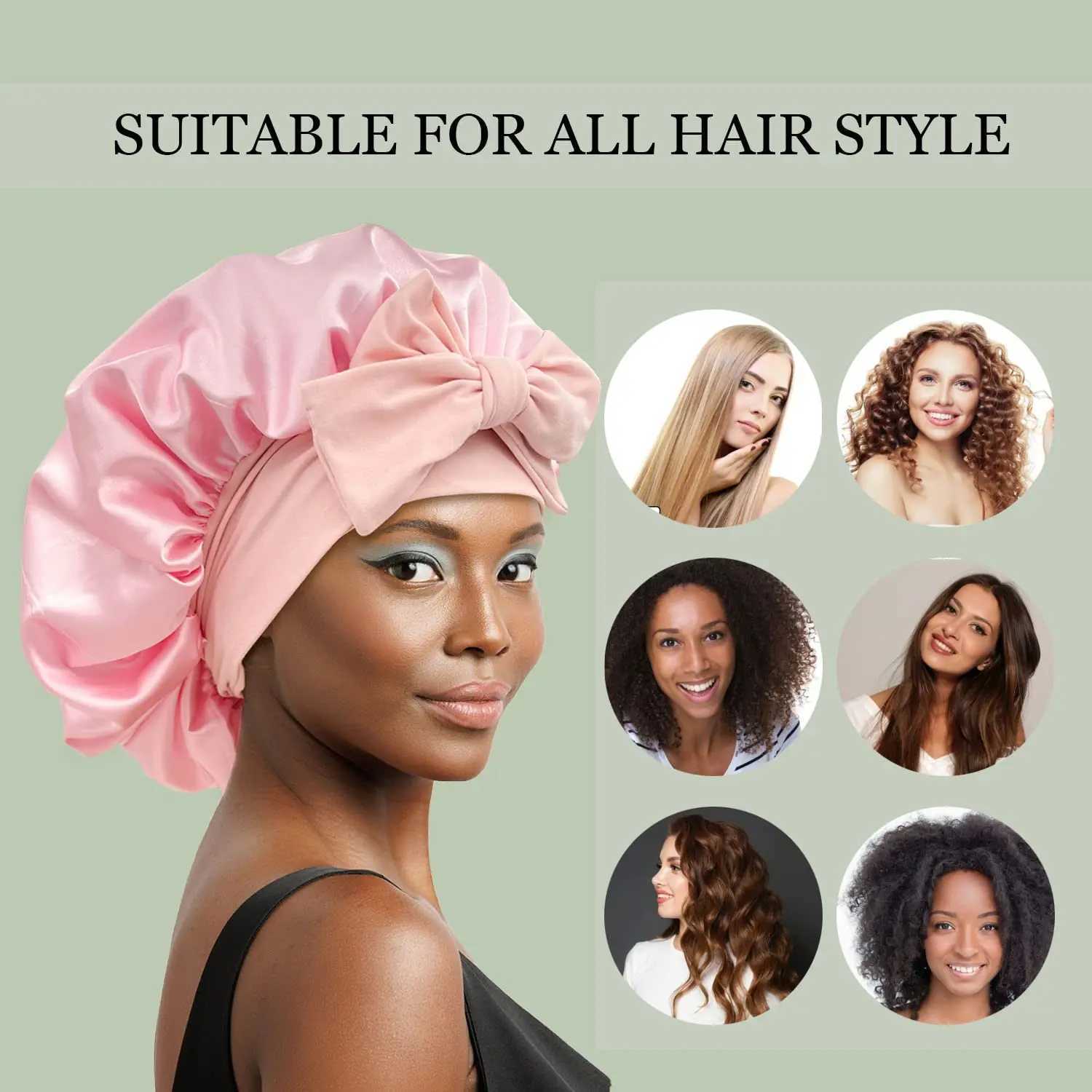 Nightc female chemothery c elastic hair package head c color Ding hat seasonsXJ241205