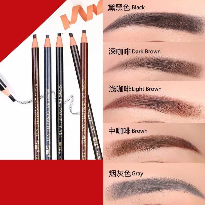 2 waterproof and durable eyebrow pencils for permanent makeup tattoos stereo pens and eyebrow enhancers W241205