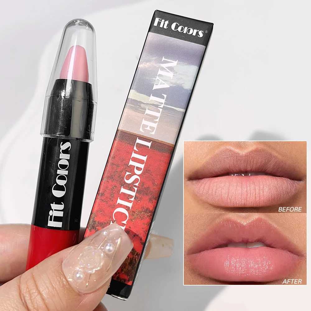Lasting Outline Lips Shape Matte Crayon Lipstick Waterproof Nude Brown Lip Liner Pencil Pigment Moisturizing Lip Makeup CosmeticXJ241205