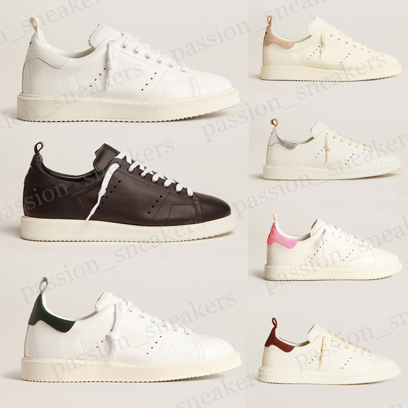 Gold PURE STARTER Sneakers Platform Man Women Trainers Designer Black Silver Glitter Tail Shoe Classic Sequin White Leather Men Shoes