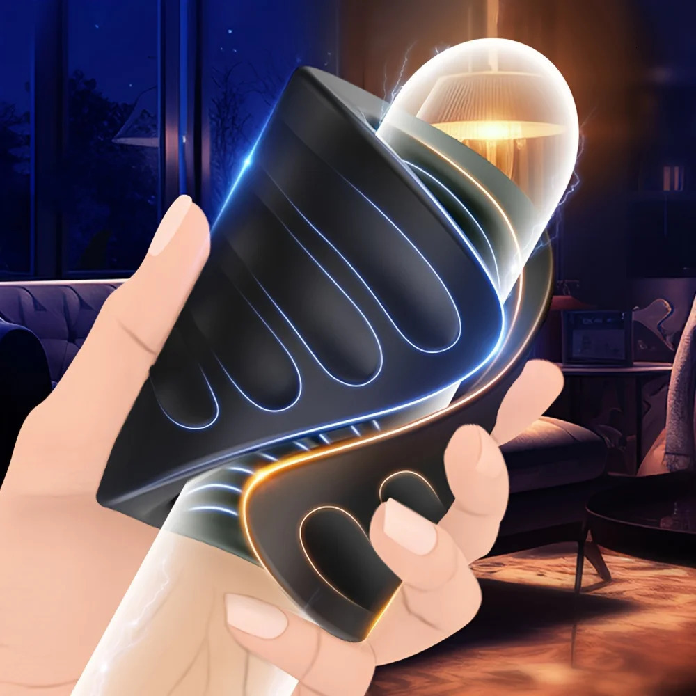 Male Masturbator Penis Training Glans Trainer Stimulator Vibrator with APP Control Delay Cock Ring Glans Trainer for Men Gay 18 241205