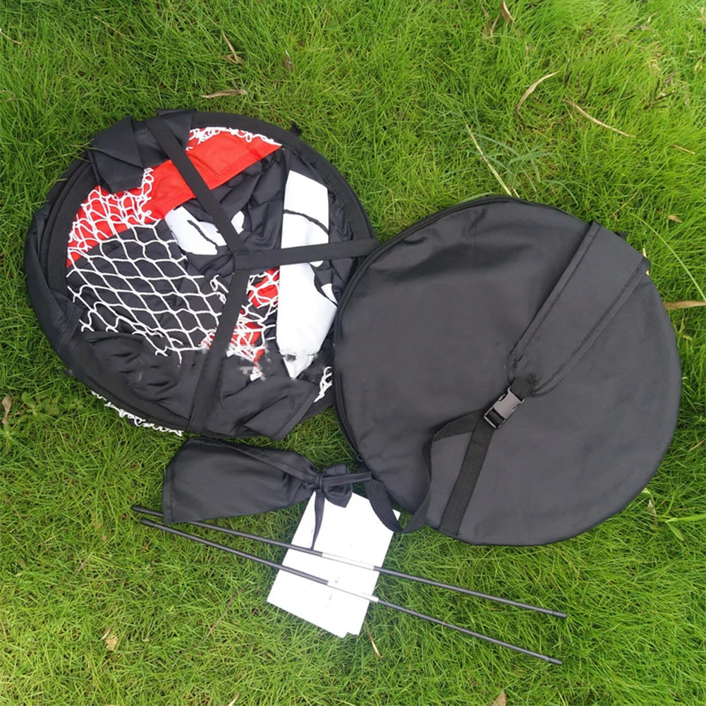 2 In 1 Portable Folding Soccer Goal Nylon Soccer Goal Mini Football Target Net for Kid Adult Playground Indoor Outdoor Training 241204