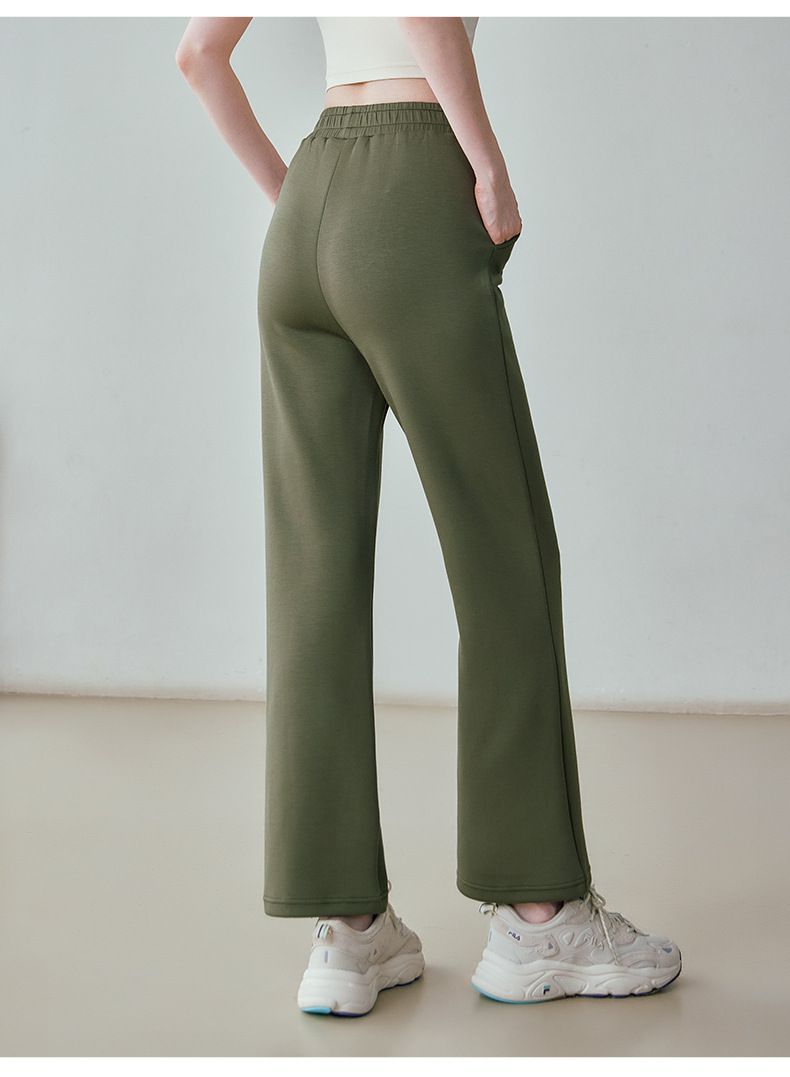 2025--Sports Suit Women's Loose Casual Zipper Hoodie + Straight Trousers Two-Piece Set Loose Fit